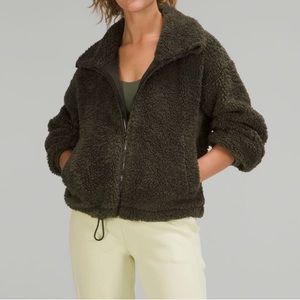 Lululemon Cinchable Fleece Zip-Up